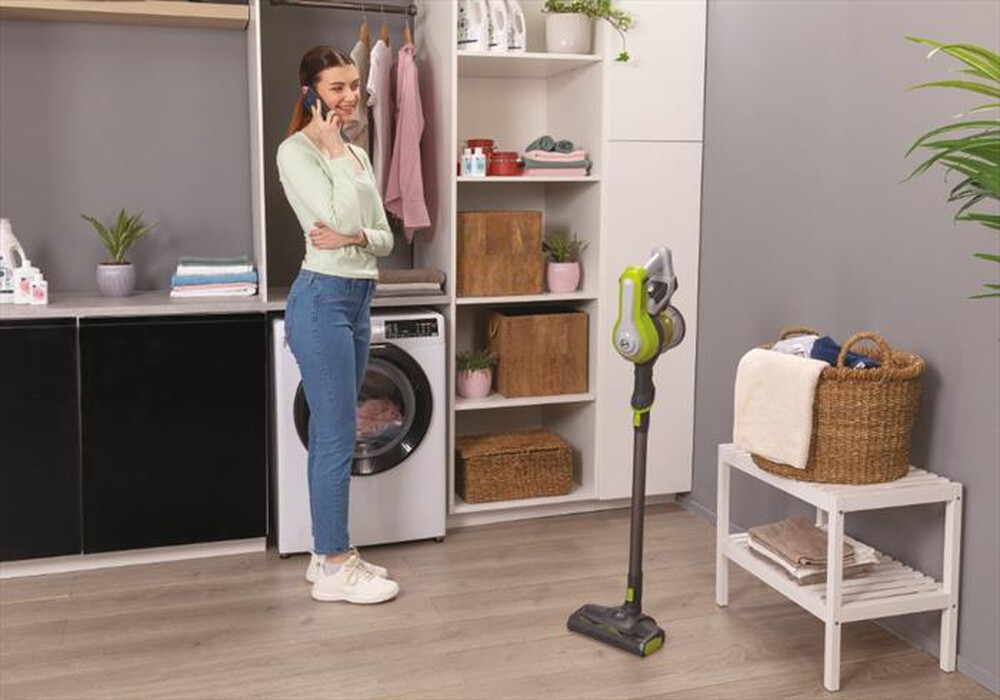 "HOOVER - Aspirapolvere ricaricabile HF110H 011-Gialla"