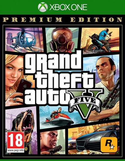 ROCKSTAR GAMES - Grand Theft Auto V - GTA 5 XBOXONE (PREMIUM ED.)