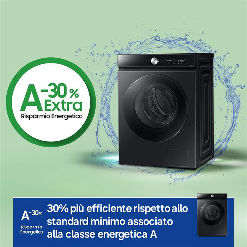 Immagine del prodotto SAMSUNG - Lavatrice WW90DB8U95GBU3 9Kg Classe A-Nero