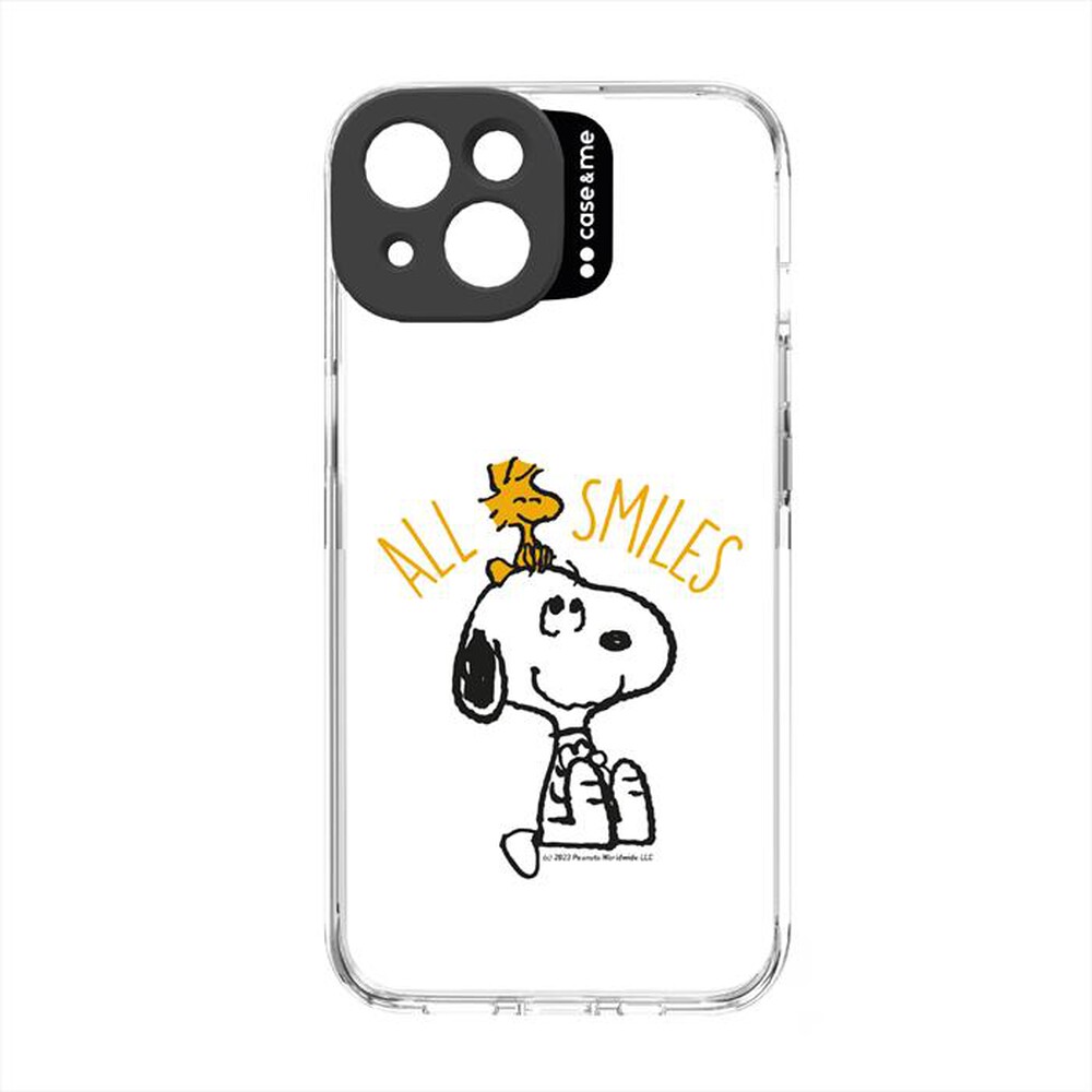 "CASEME - Cover CMPNUTSCOVCIP14614 per iPhone 14-Trasparente"