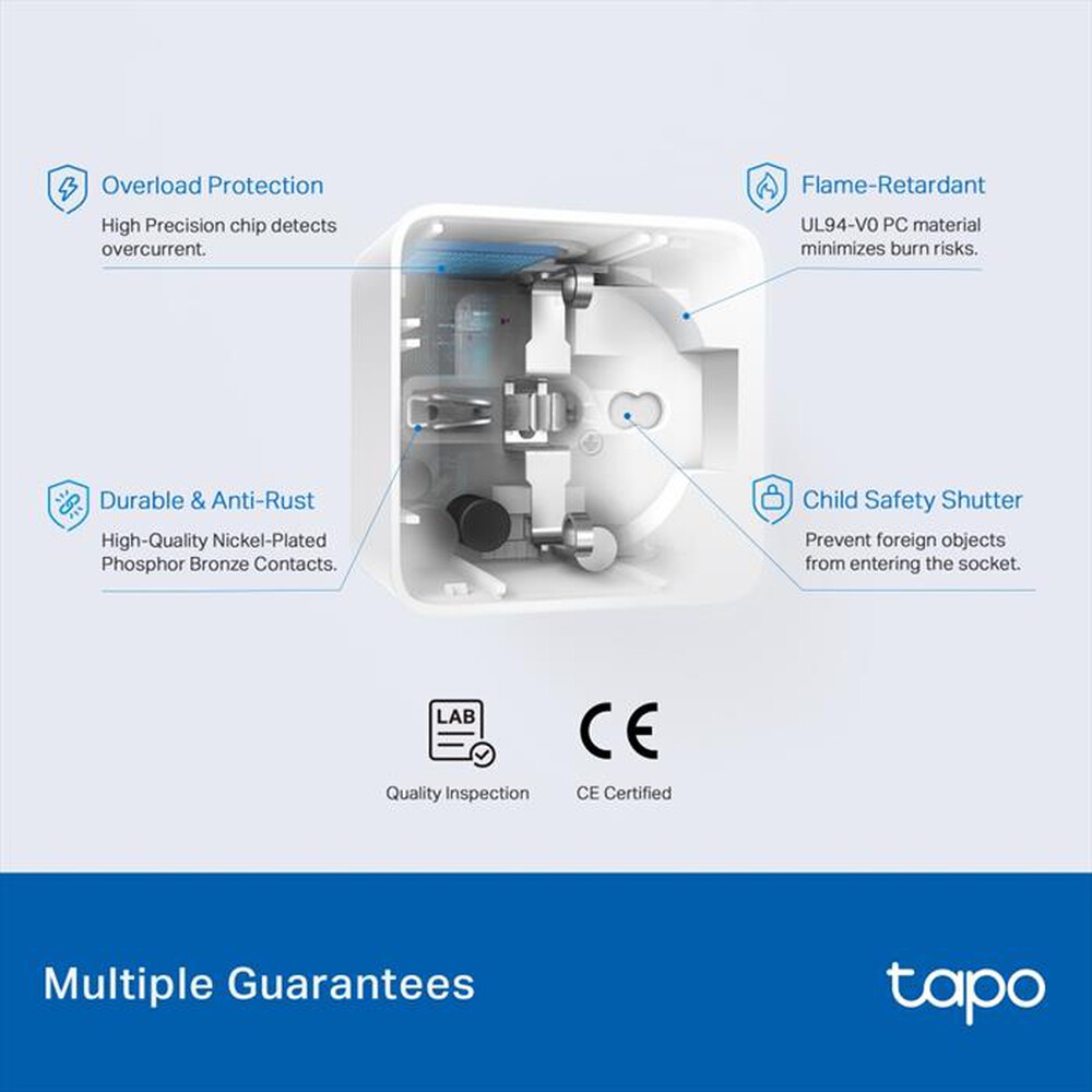 "TP-LINK - PRESA SMART WI-FI , ITALIAN SOCKET +ENERGY MONITOR"
