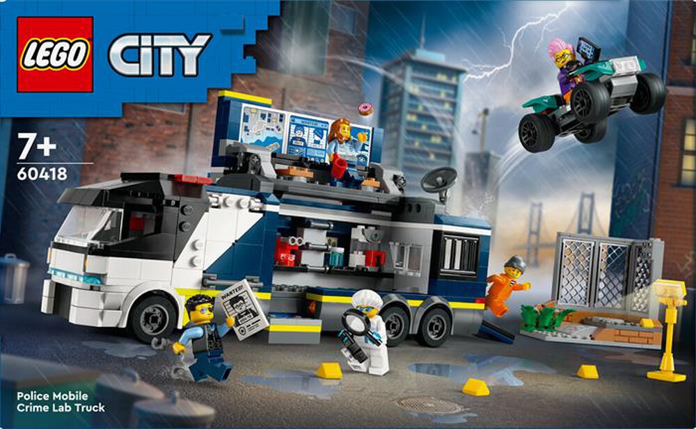Immagine del prodotto LEGO - CITY POLICE Camion laboratorio della polizia 60418