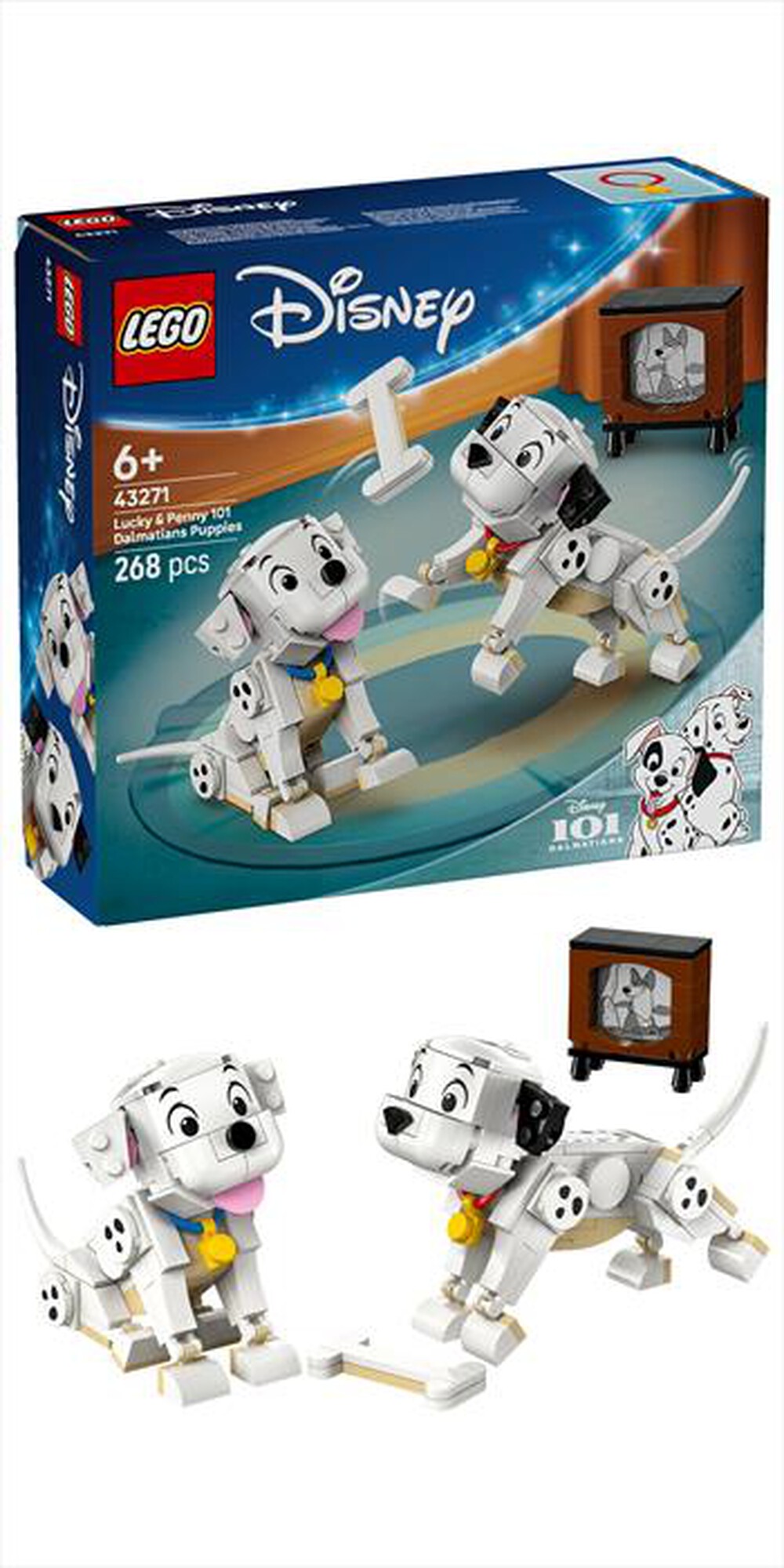 "LEGO - DISNEY Pongo e Peggy - La carica dei 101 - 43271"