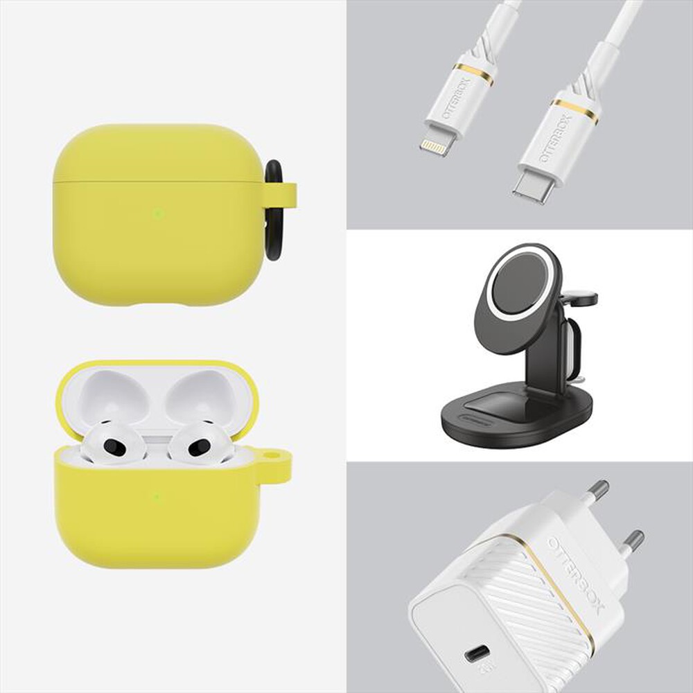 "UAG - CUSTODIA PER AIRPODS TERZA GENERAZIONE-GIALLO"