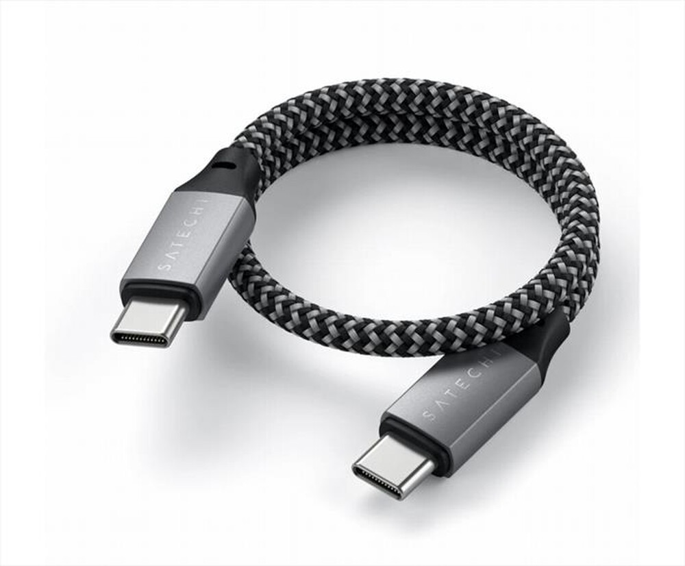 "SATECHI - CAVO USB-C A USB-C 25CM-Grigio Siderale"
