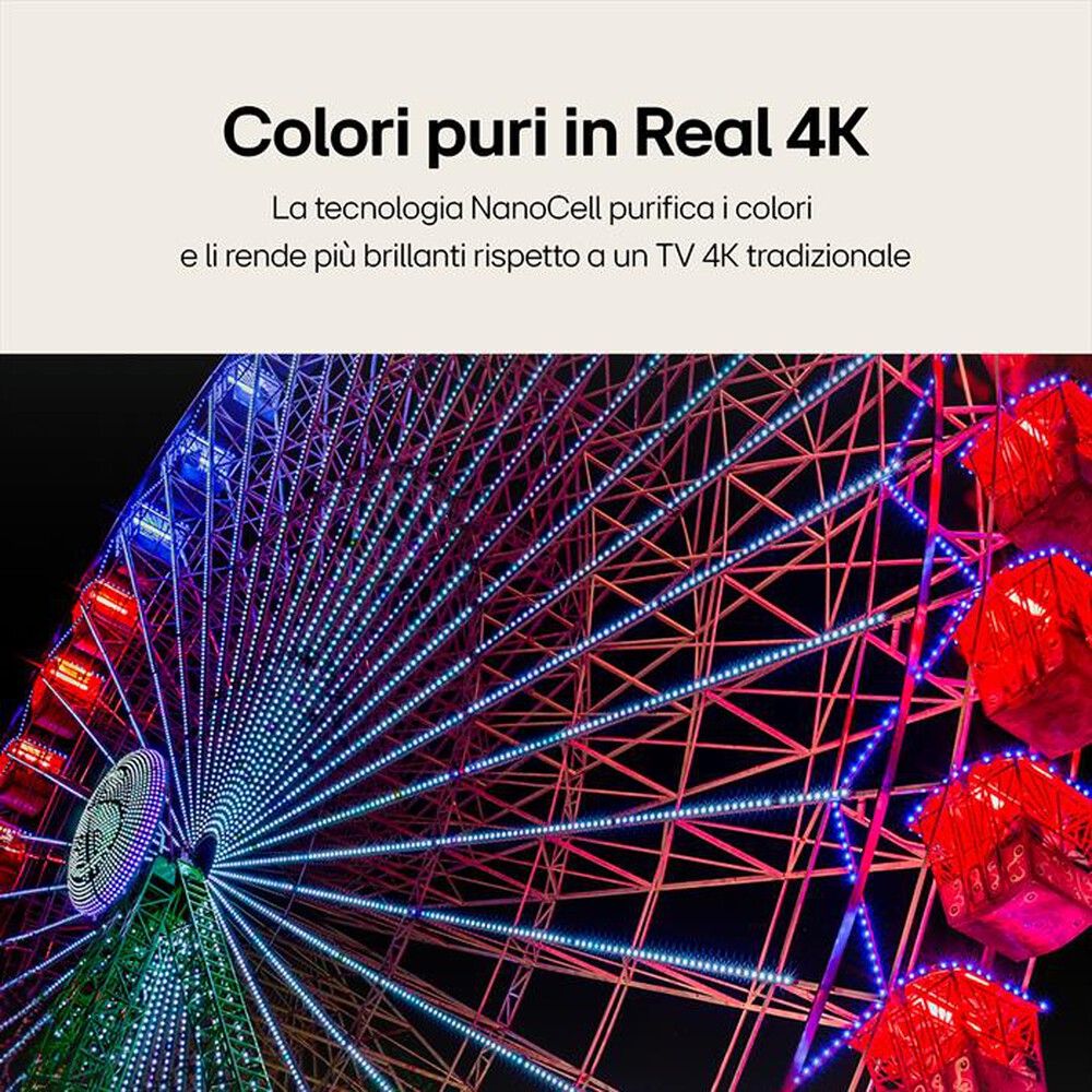 Immagine del prodotto LG - Smart TV NanoCell Serie 82 UHD 4K 65" 65NANO82T6B-Marrone