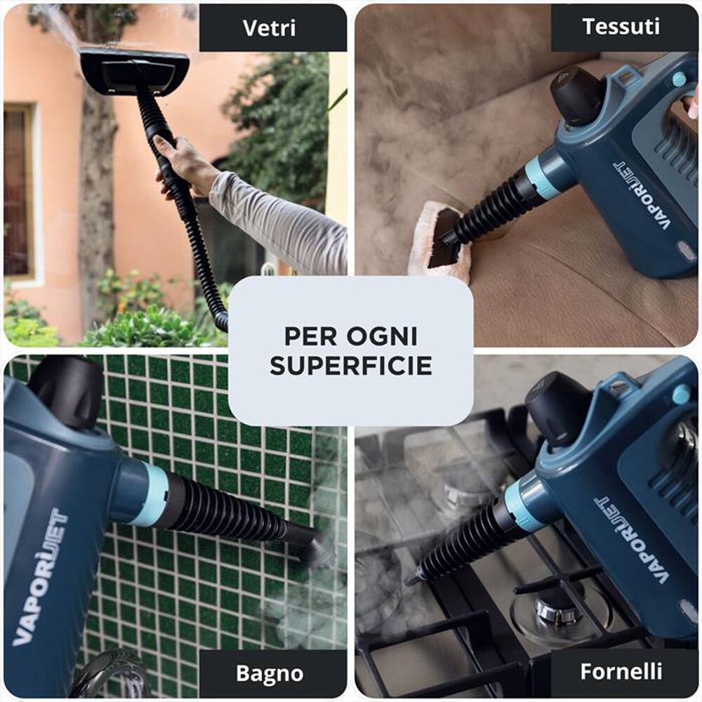 Immagine del prodotto ARIETE - Pistola a vapore 4137 VAPOR JET-Blu