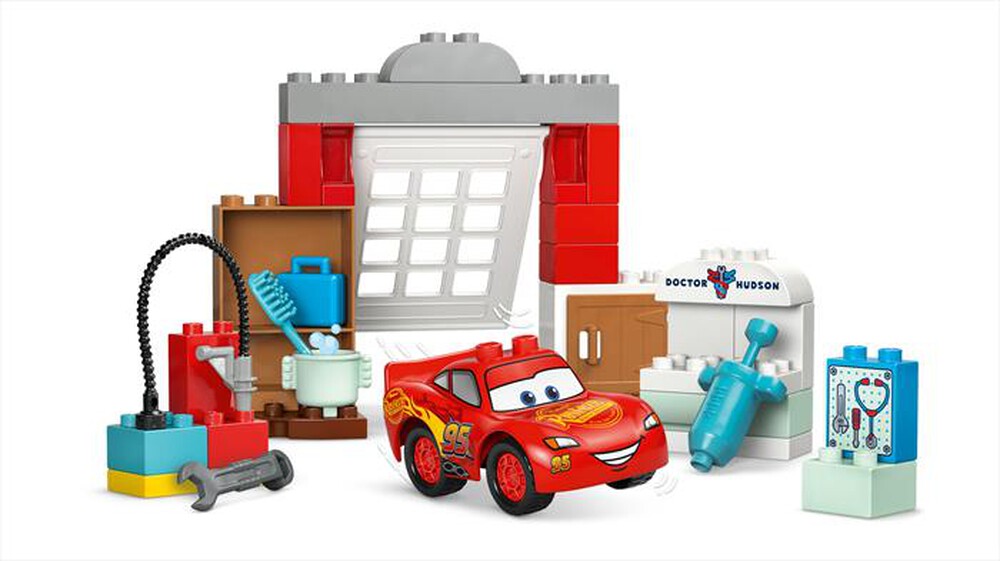 Immagine del prodotto LEGO - DUPLO Visita di McQueen all&rsquo;officina di Doc 10456