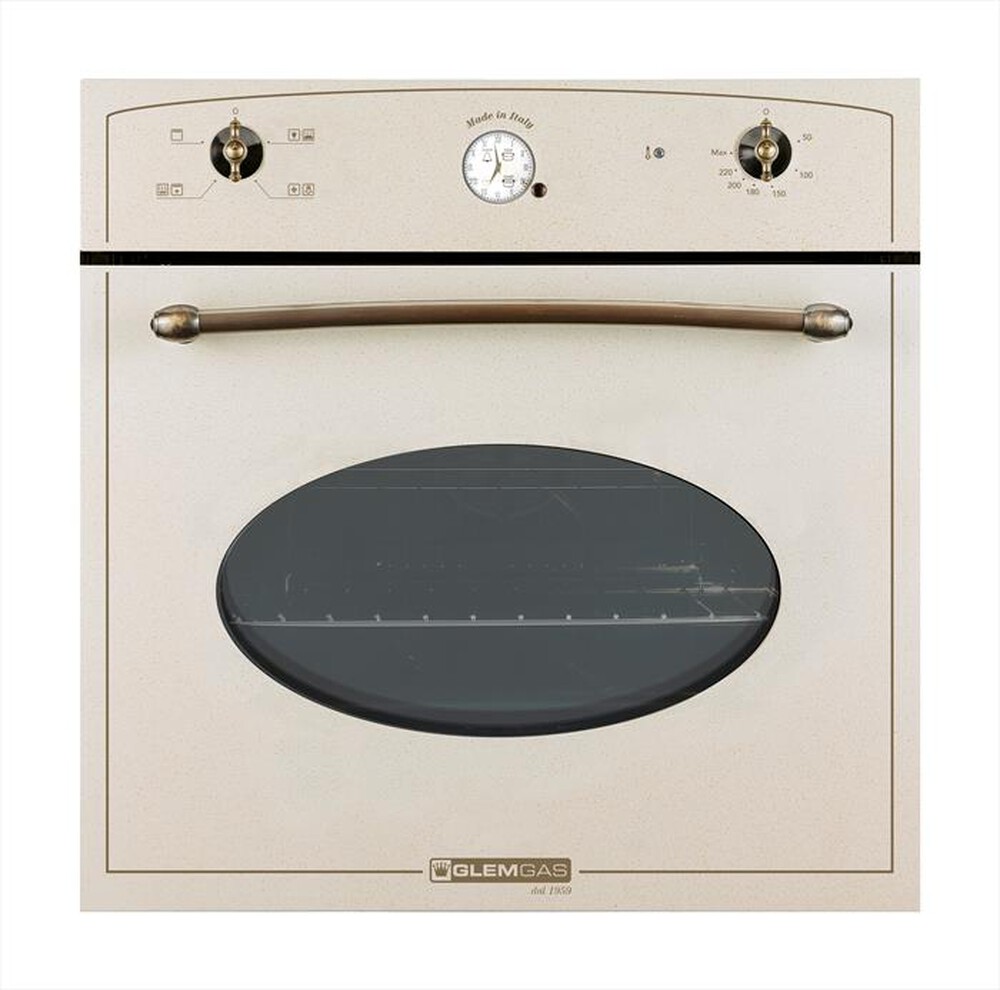 Immagine del prodotto GLEM GAS - Forno incasso elettrico + gas GFTV25SA-S2 Classe A-Sabbia