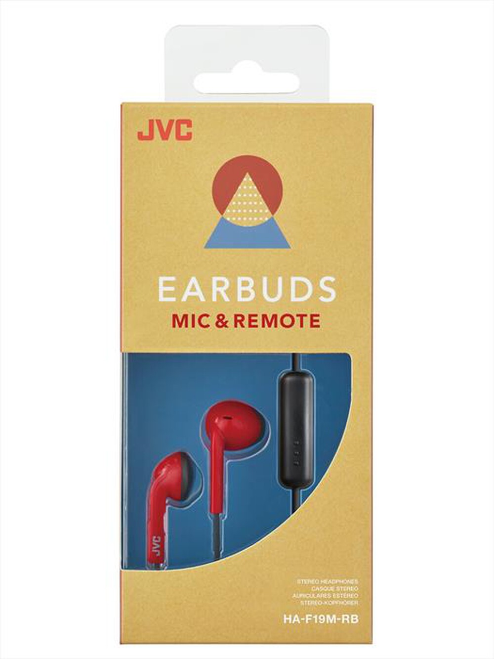"JVC - HA-F19M-RB-E-Rosso"