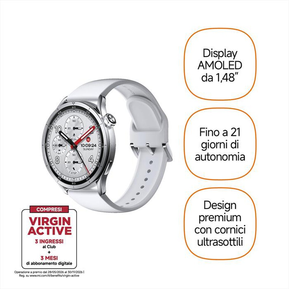 Immagine del prodotto XIAOMI - Smartwatch WATCH S5 46mm-Silver