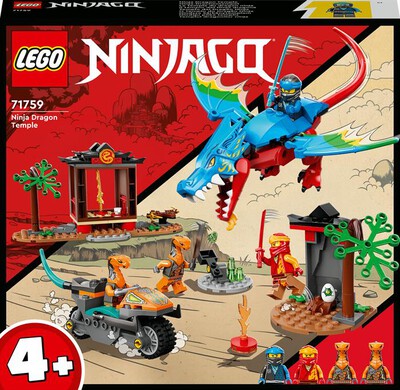 LEGO - NINJAGO IL TEMPIO DEL NINJA DRAGONE - 71759