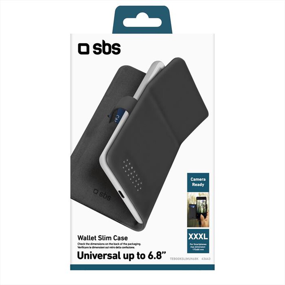 "SBS - TEBOOKSLIMUN68K-Nero"
