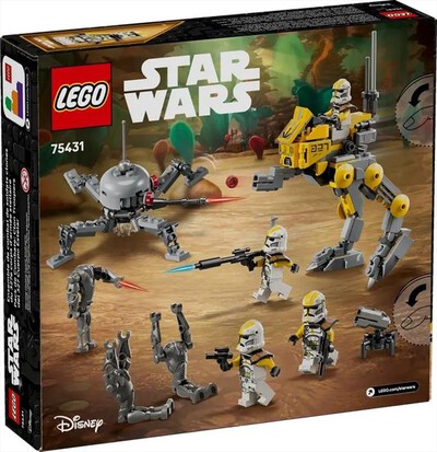 LEGO - 75431-BATTLE PACK  327° STAR CORPS-Multicolore