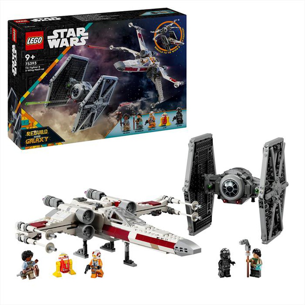 Immagine del prodotto LEGO - STAR WARS Mash-up TIE Fighter e X-Wing 75393