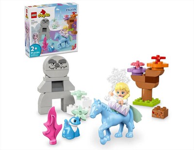LEGO - DUPLO Elsa e Bruni nella foresta incantata - 10418-Multicolore