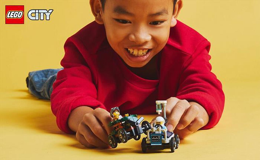 Immagine del prodotto LEGO - CITY Veicoli da corsa aereo letto d&rsquo;ospedale 60459