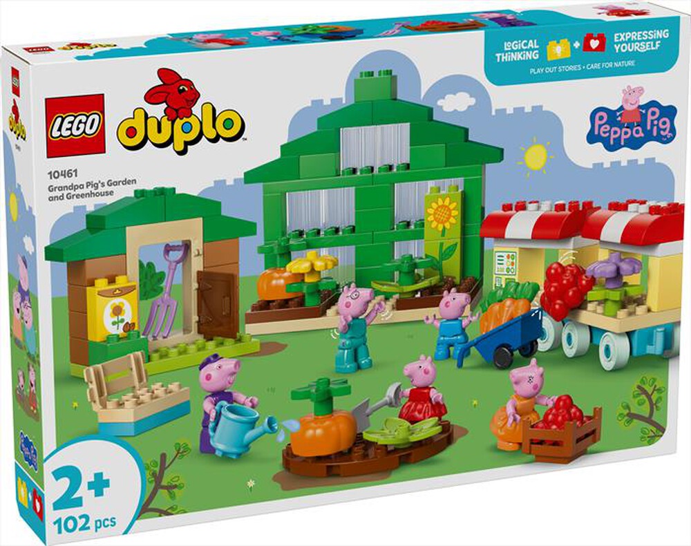 Immagine del prodotto LEGO - DUPLO Il giardino e la serra di Nonno Pig - 10461