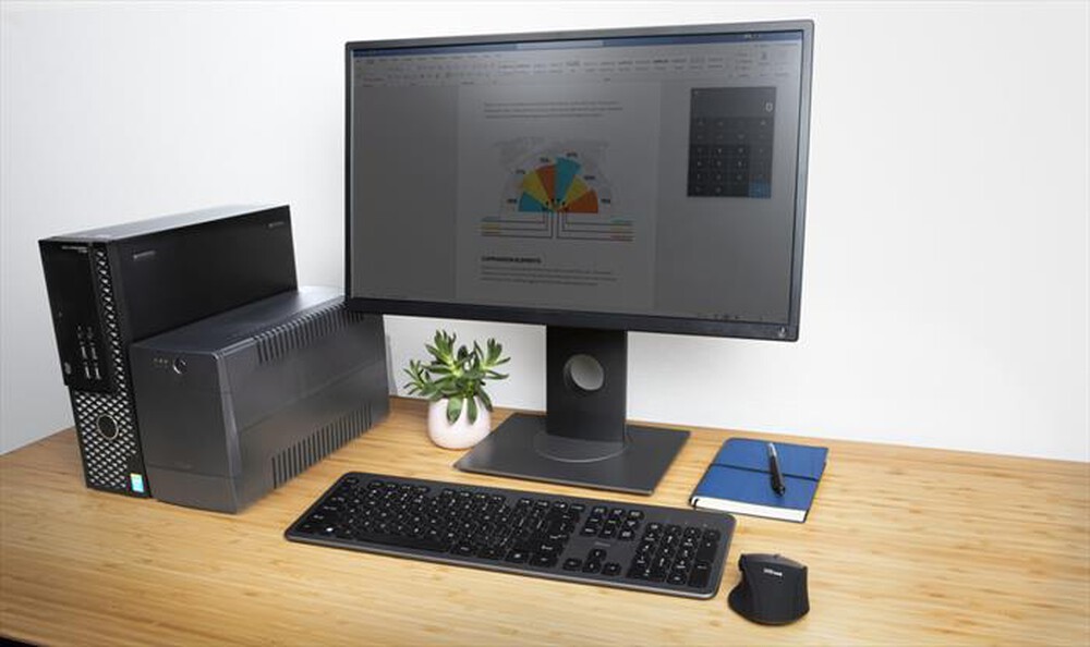 Immagine del prodotto TRUST - PAXXON 1000VA UPS 4 OUTLETS-Black