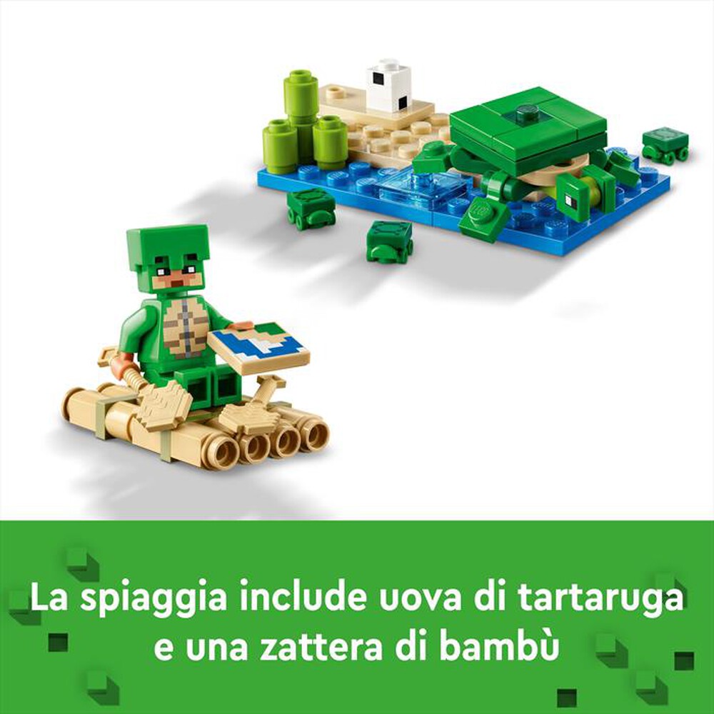 Immagine del prodotto LEGO - MINECRAFT Beach House della tartaruga 21254
