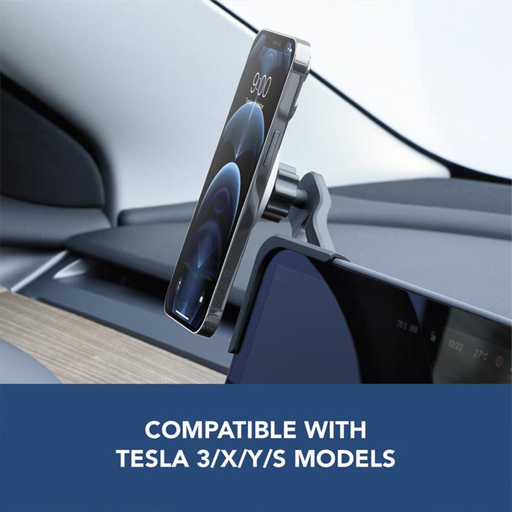 Immagine del prodotto CELLULARLINE - MAG SCREEN FOR TESLA CAR - IPHONE 12 AND LATER-Nero