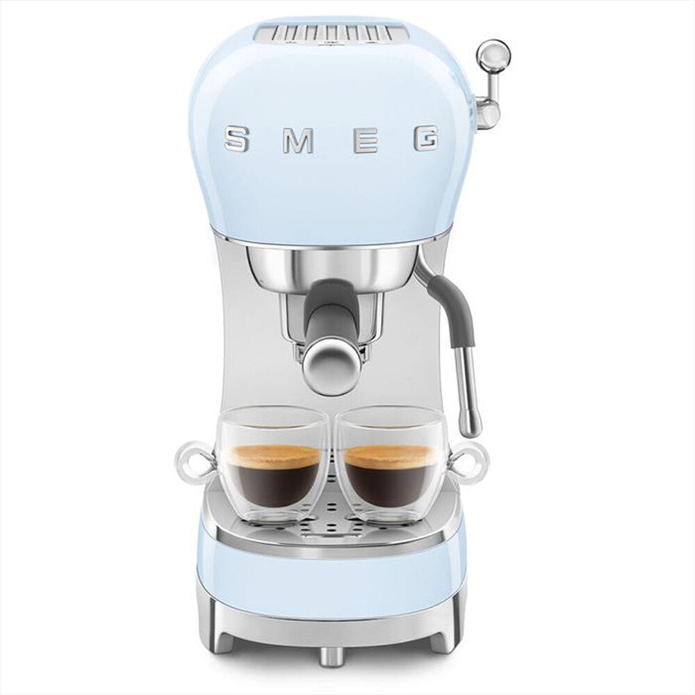 "SMEG - Macchina da caffè automatica ECF02PBEU-Azzurro"