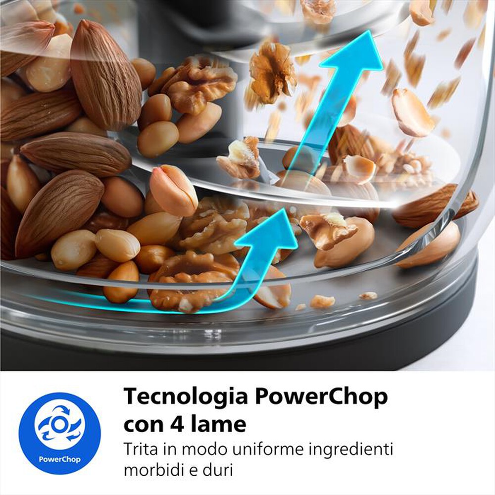 Immagine del prodotto PHILIPS - Tritatutto SERIE 3000 HR1501/00-Nero