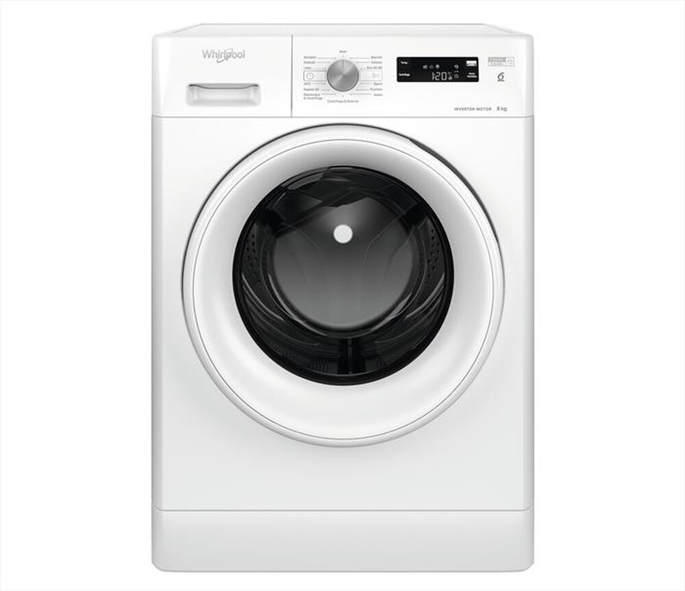 "WHIRLPOOL - Lavatrice FRESHCARE FFS P8 IT 8 Kg Classe C-Bianco"