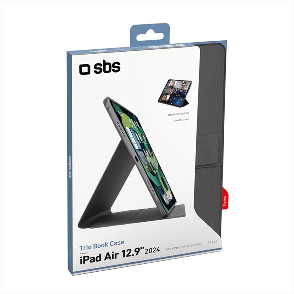 Immagine del prodotto SBS - Custodia TABKPROIPAIR12924K Ipad Air 12.9" 2024-Nero