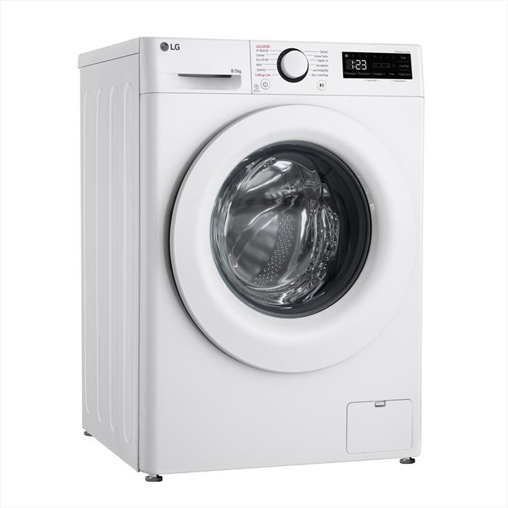"LG - Lavasciuga AI DD D2R3S08NSWW 8/5 Kg Classe E-Bianca"