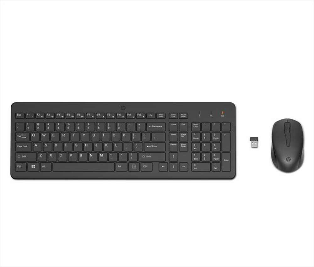 Immagine del prodotto HP - 330 COMBO TASTIERA E MOUSE WIRELESS-Nero
