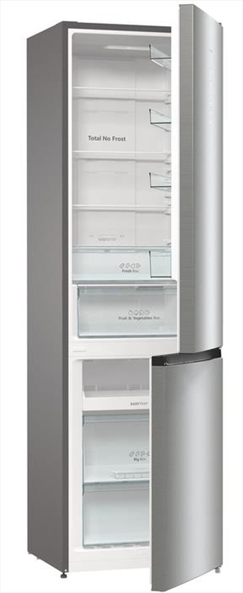 "HISENSE - Frigorifero combinato RB434N4BCE1 Classe E 331 lt-Inox"