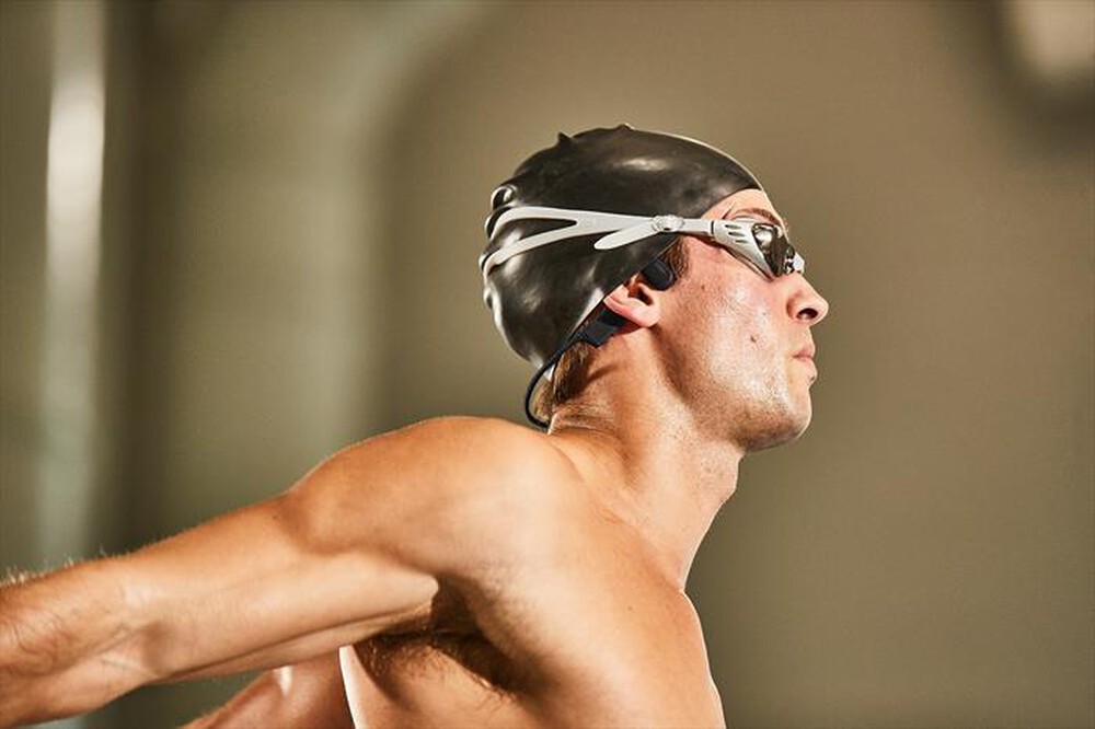 "SHOKZ - Auricolare a conduzione ossea OPENSWIM-Black"