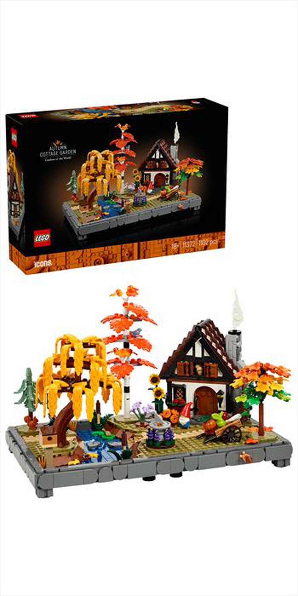 Immagine del prodotto LEGO - ICONS Giardino autunnale del cottage - 11372
