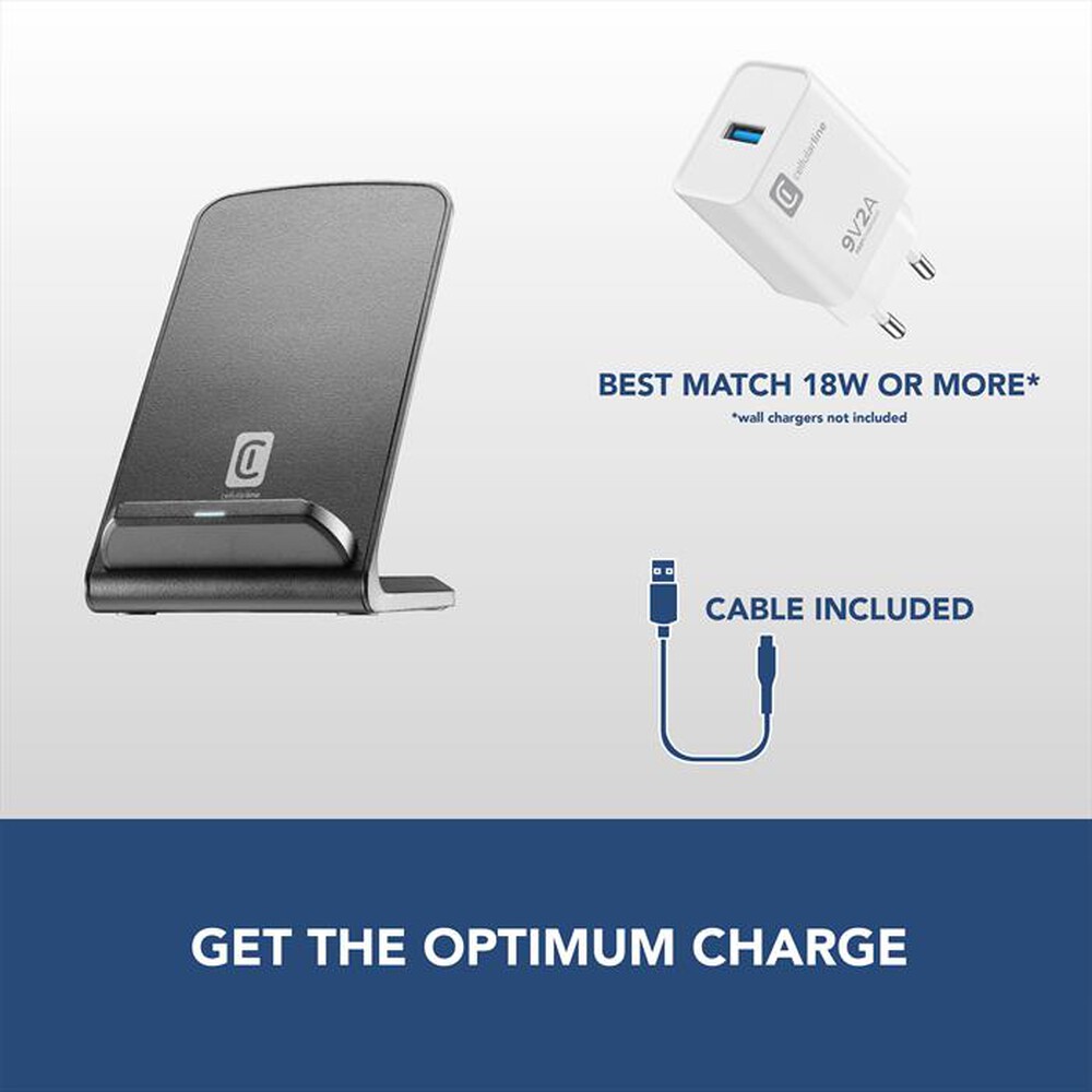 Immagine del prodotto CELLULARLINE - WIRELESSTAND10WK-Nero