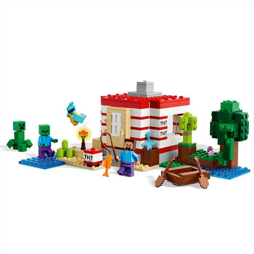 "LEGO - MINECRAFT Casa nella giungla esplosiva - 21275"