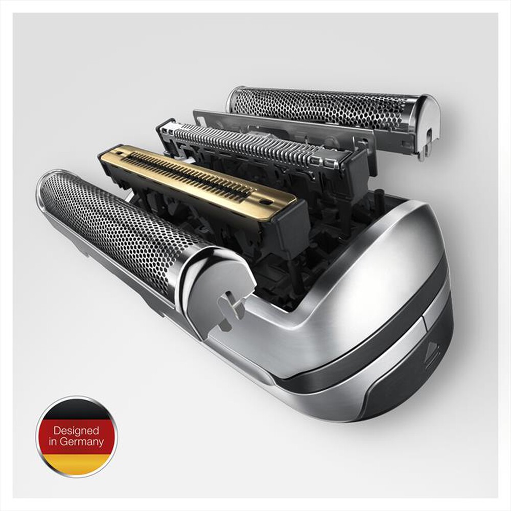 "BRAUN - Testina di Ricambio per Rasoio Series 9 92S-Argento"