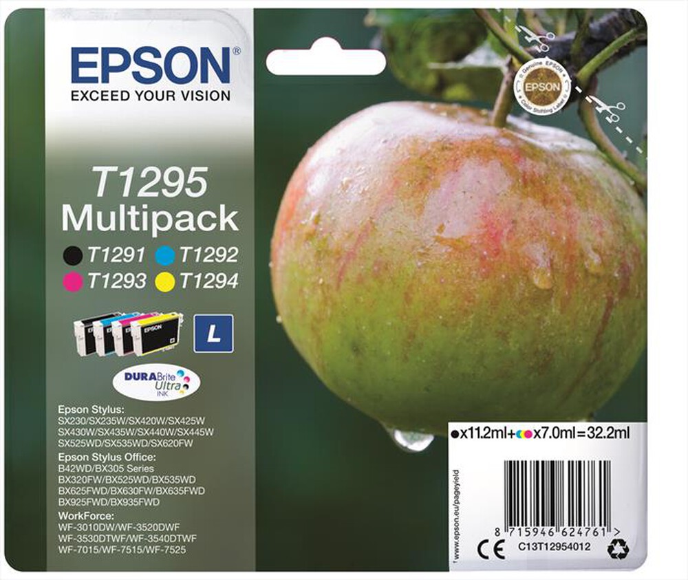 Immagine del prodotto EPSON - C13T12954022-Multipack (B,C,M,Y)