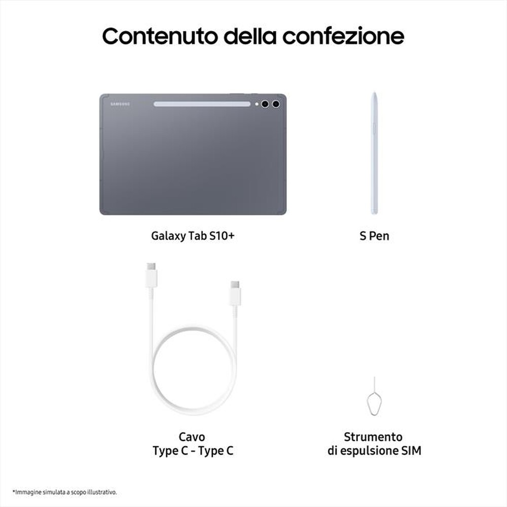 Immagine del prodotto SAMSUNG - GalaxyTAB S10+-Blue