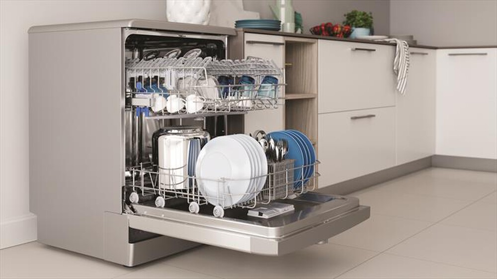 Immagine del prodotto INDESIT - Lavastoviglie incasso DFE 1B19 X Classe F-Inox