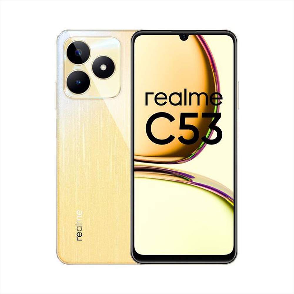 "REALME - Smartphone C53 128GB 6GB INT+NFC-CHAMPION GOLD"