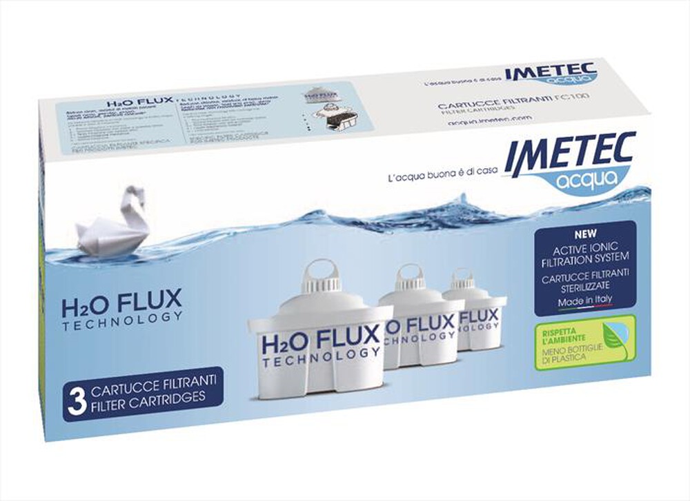 "IMETEC - Cartucce filtri Acqua 3 pz FC 100 / 7409"