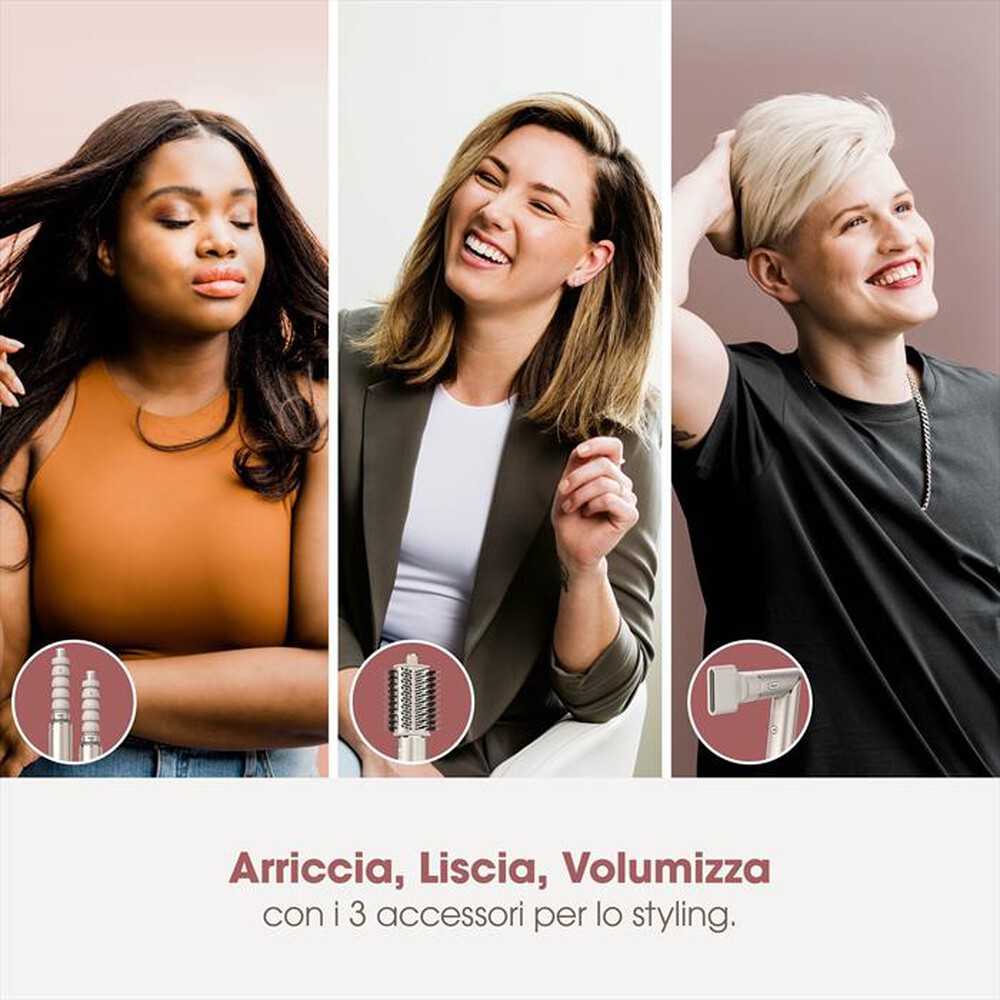 Immagine del prodotto SHARK - STYLER E ASCIUGACAPELLI FLEXSTYLE SET 3-IN-1-Champagne