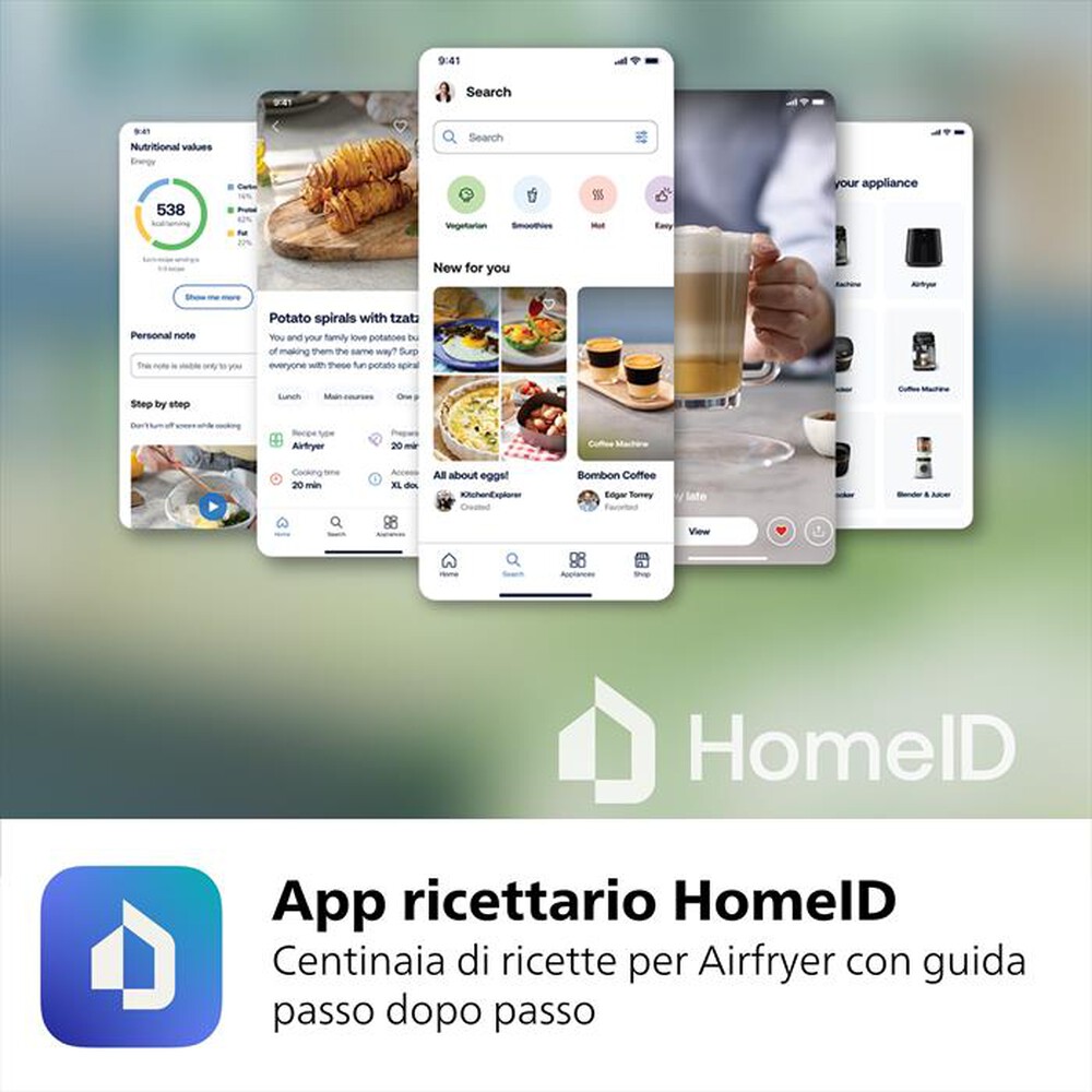 Immagine del prodotto PHILIPS - Friggitrice AIRFRYER SERIE 4000 DA 10L NA462/70-Nero/Rame
