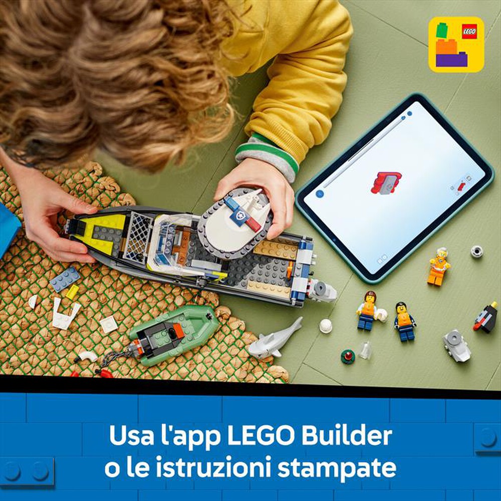 "LEGO - INSEGUIMENTO DEL MOTOSCAFO DELLA POLIZIA-,"