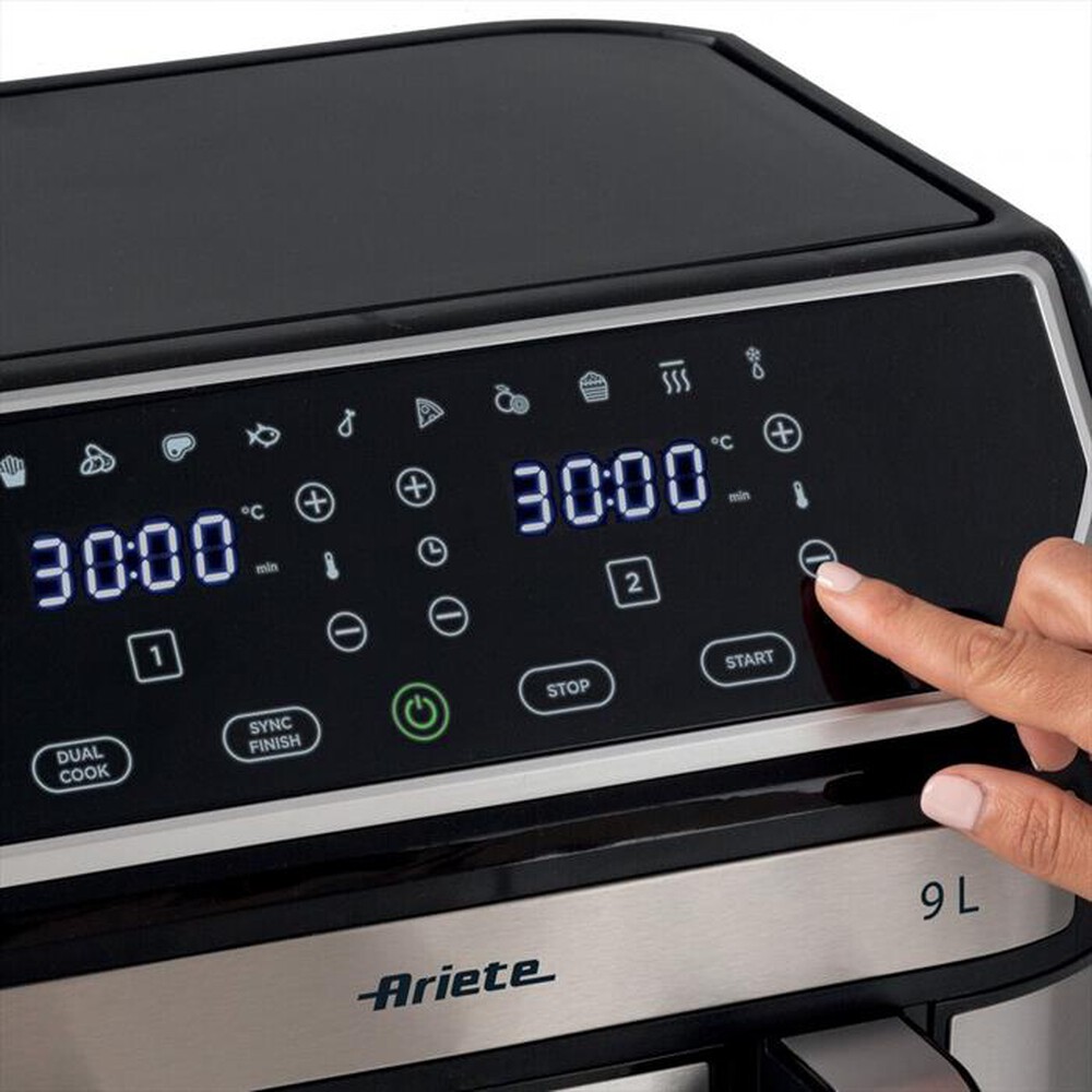 Immagine del prodotto ARIETE - Friggitrice ad aria 4625-Nero, Argento