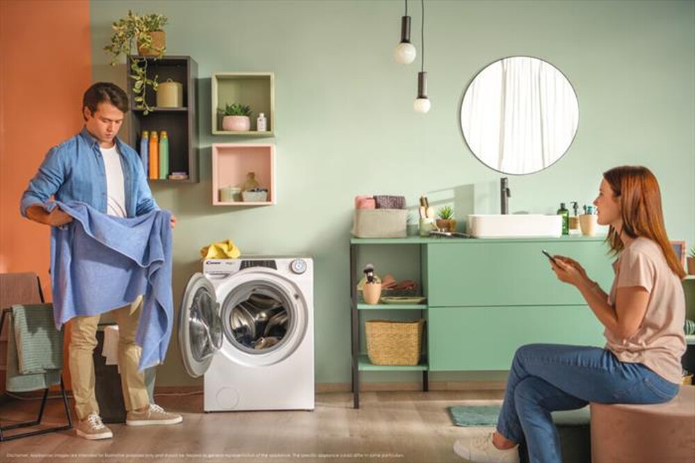 "CANDY - Lavatrice RP6106BWMR8S 10 Kg Classe A-Bianco"
