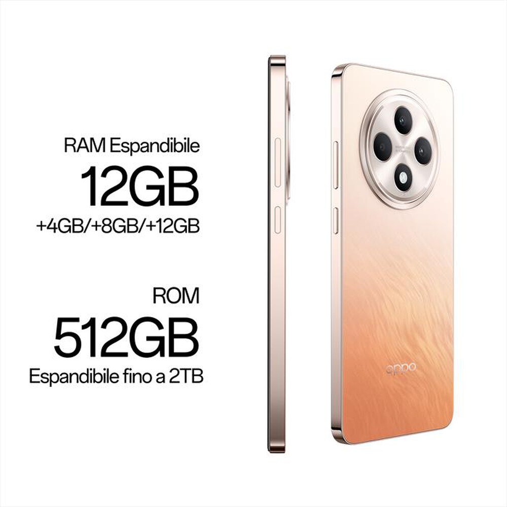"OPPO - Smartphone RENO12 FS 5G 12+512-AMBER ORANGE"
