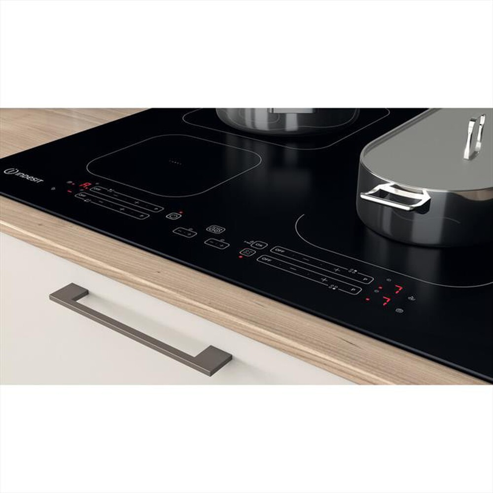 "INDESIT - Piano cottura induzione IB 65B60 NE 59 cm-Nero"