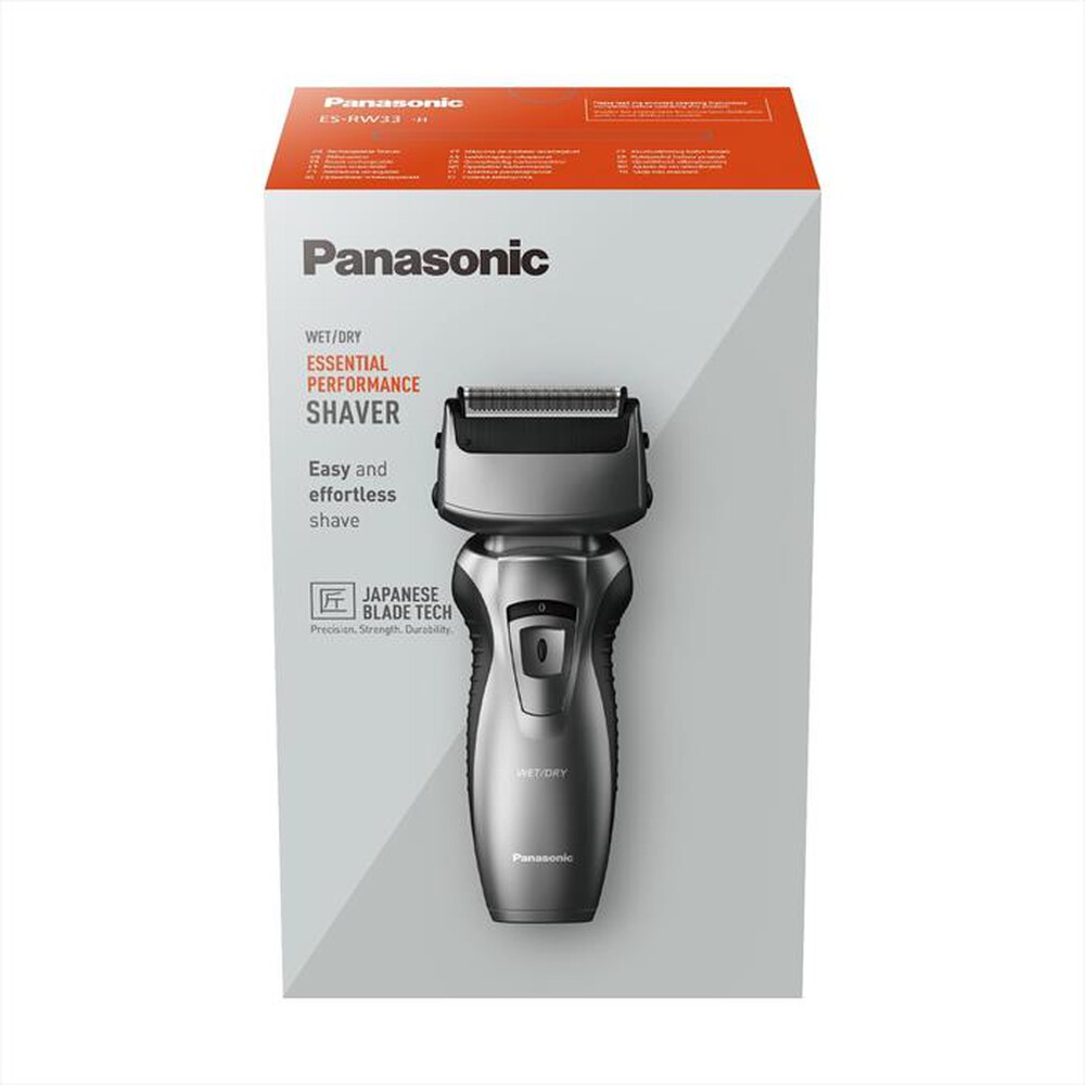 Immagine del prodotto PANASONIC - Rasoio WET&DRY 2 lame ES-RW33-Nero